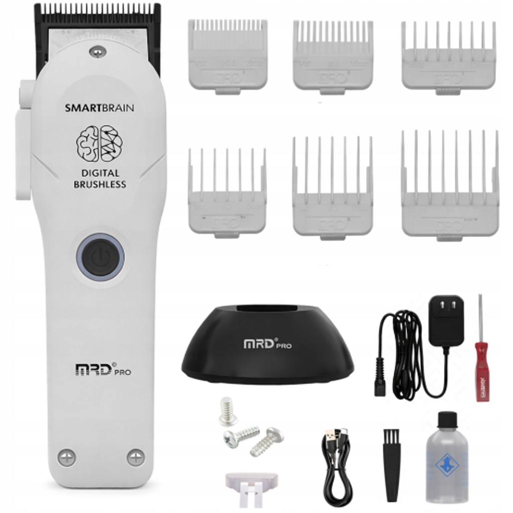 Mrd Pro HC-3969ST-White Maszynka do strzyżenia włosów profesjonalna