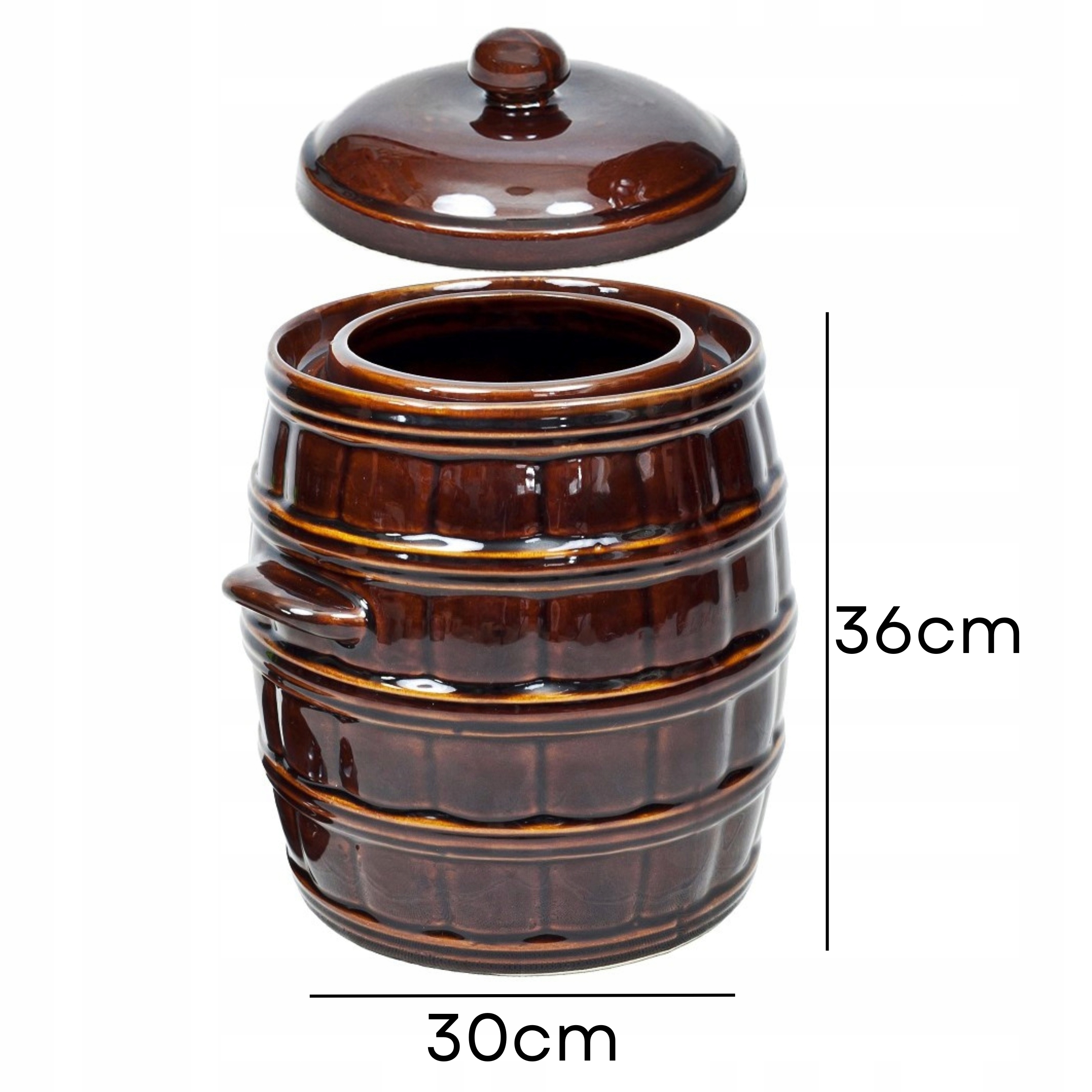 BECZKA DO KISZENIA OGÓRKI KAPUSTE WARZYWA HERMETYCZNA GARNEK KAMIONKA 12L Kod producenta BECZKA HERMETYCZNA GARNEK 12L