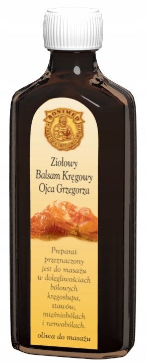 

Bonimed Ziołowy Balsam Kręgowy Ojca Grzegorza