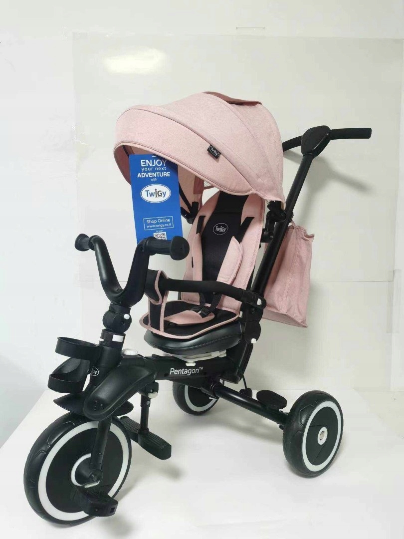 Rowerek Trzykołowy Rider Różowy Sportrike