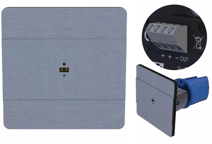 Laserový Snímač Vzdialeností Pohybu F&f DRL-60-12 Strieborný Satén