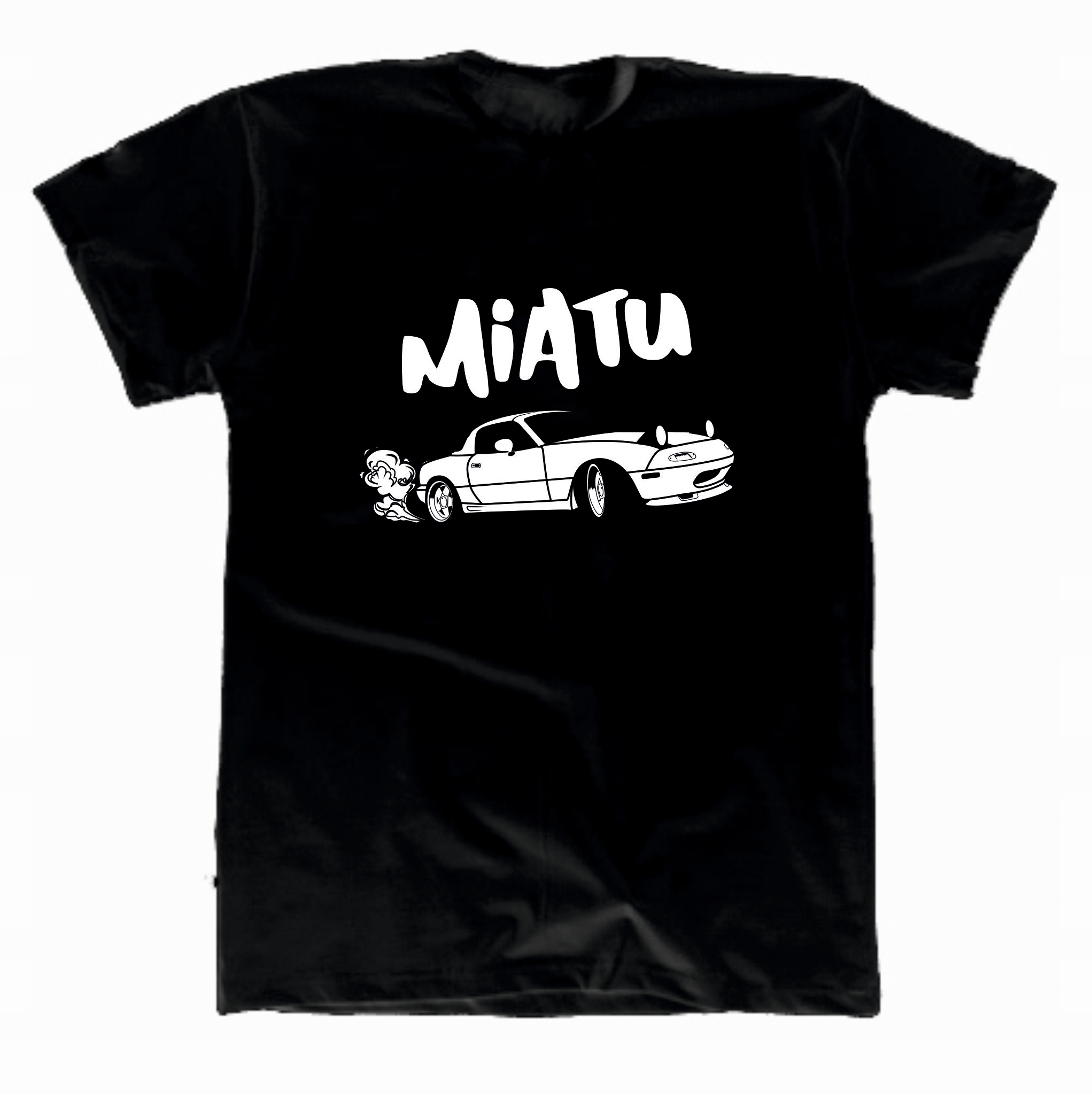 

T-shirt koszulka czarna Mazda MX5 Miatu Jdm