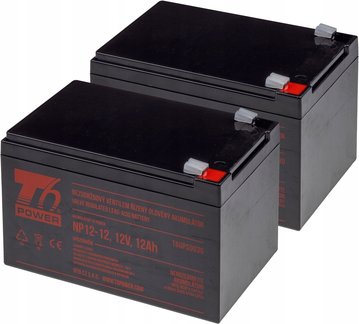 T6 Power RBC6 battery Kit T6APC0017