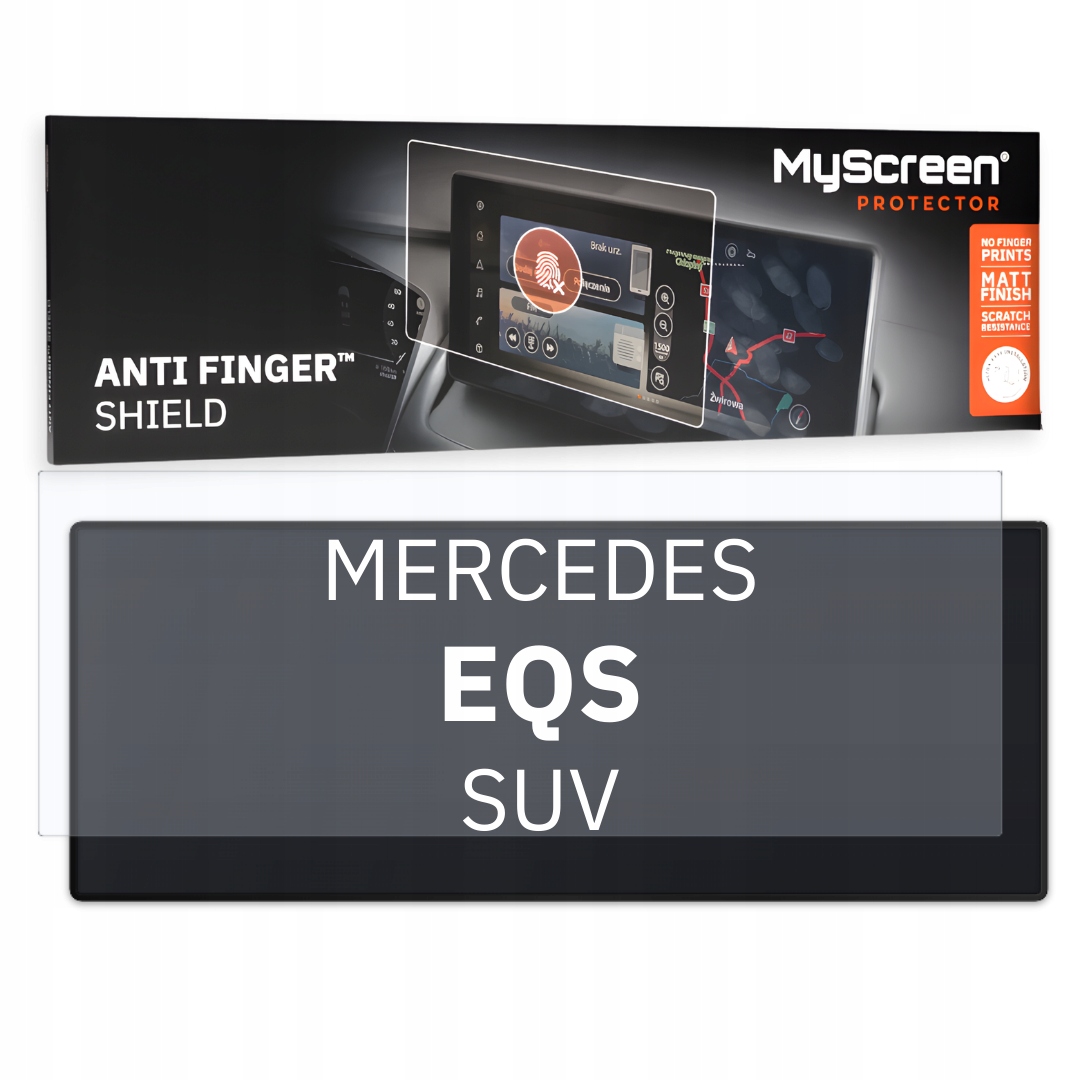 Ochranná Fólie pro Mercedes Eqs Suv 2022 Přední Pravý Ovládací Panel