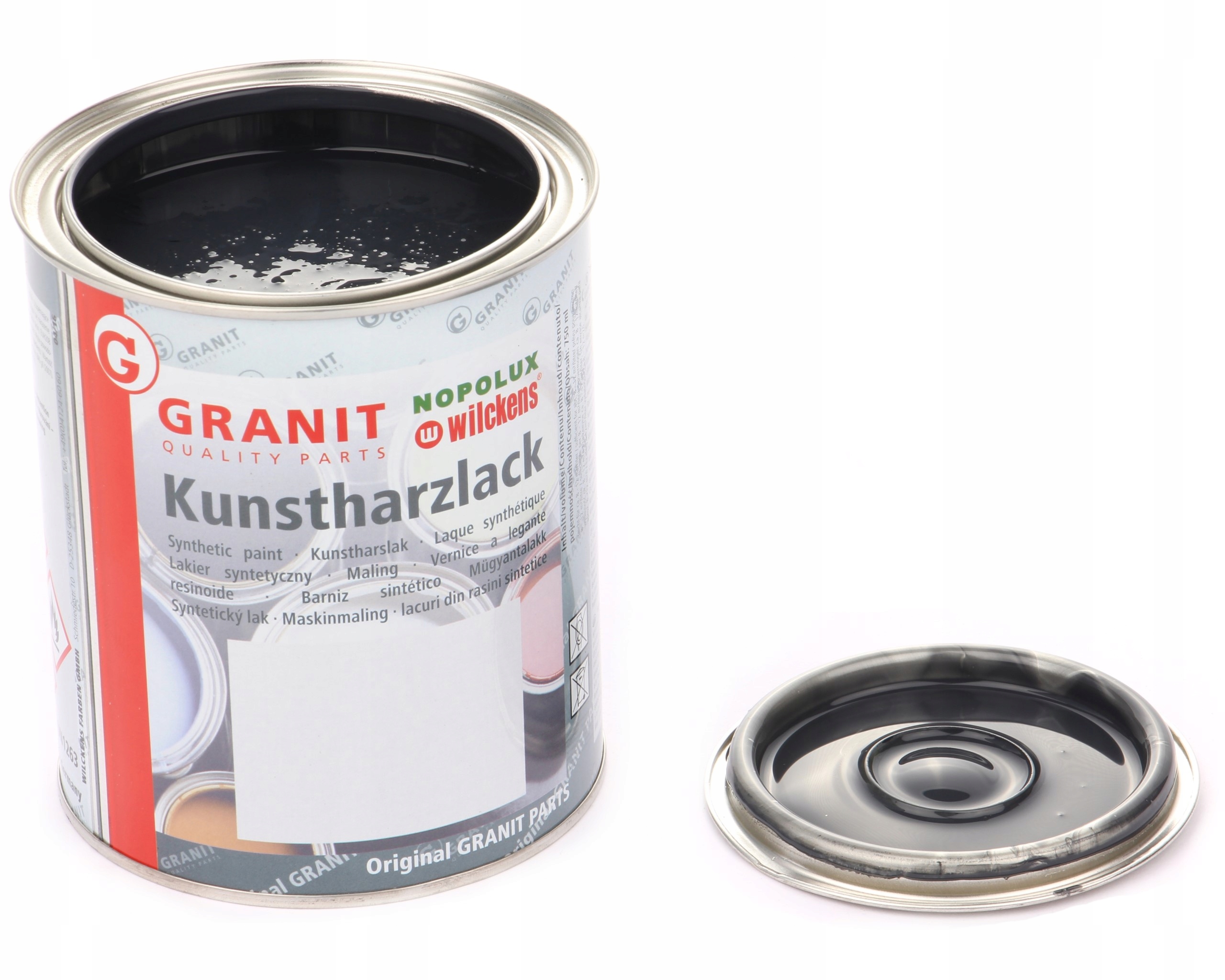 lak, barva New Holland tmavě šedá 1l Wilckens