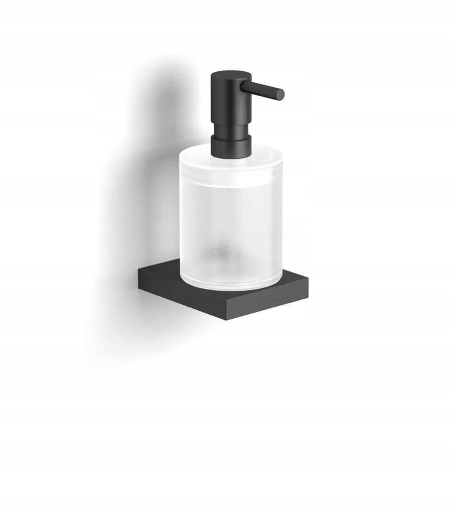 Dávkovač tekutého mýdla matná černá Stella Kobe
