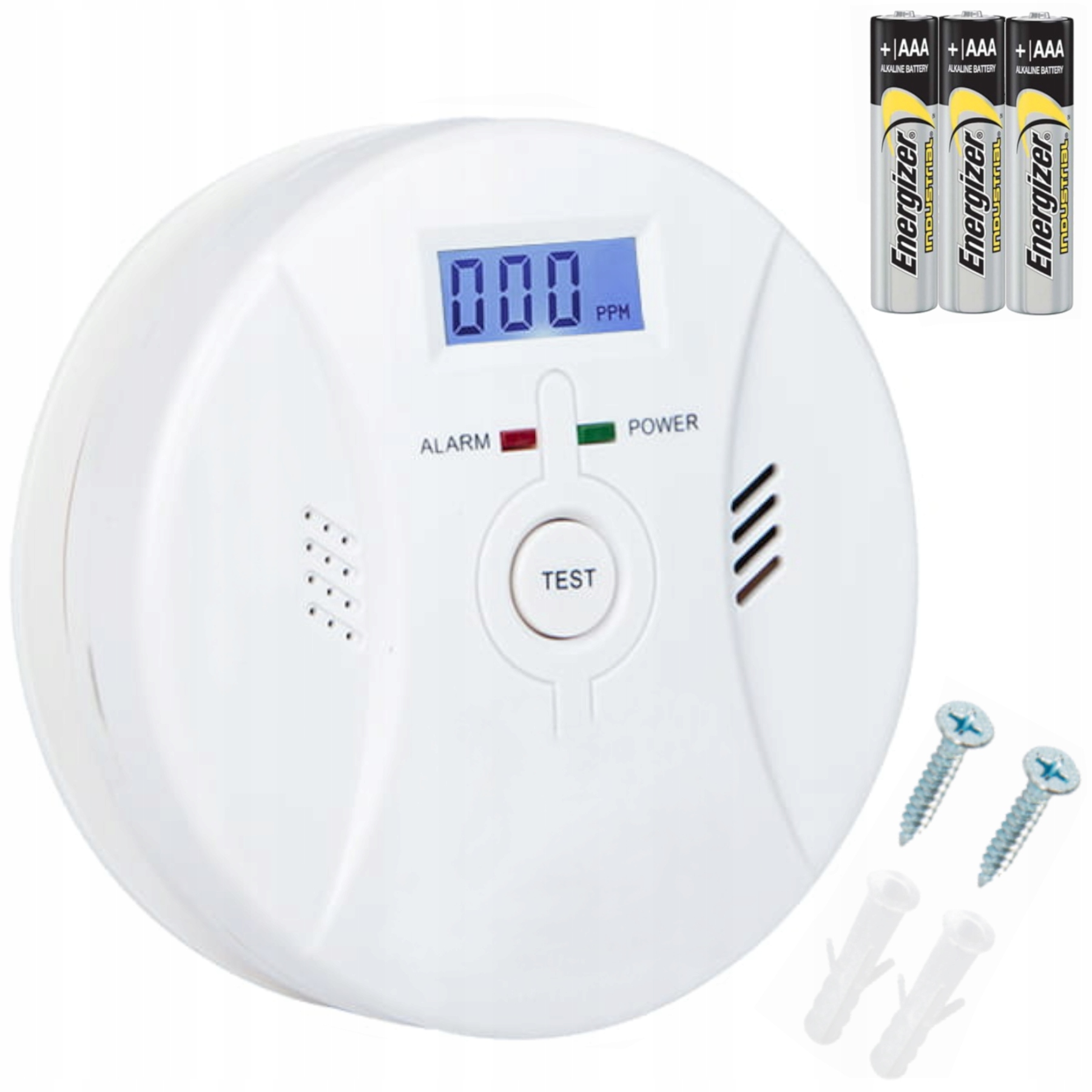 Detektor Oxidu Uhelnatého Bateriový Detektor Bez Zápachu Jedovatého Plynu (oxid Uhelnatý)