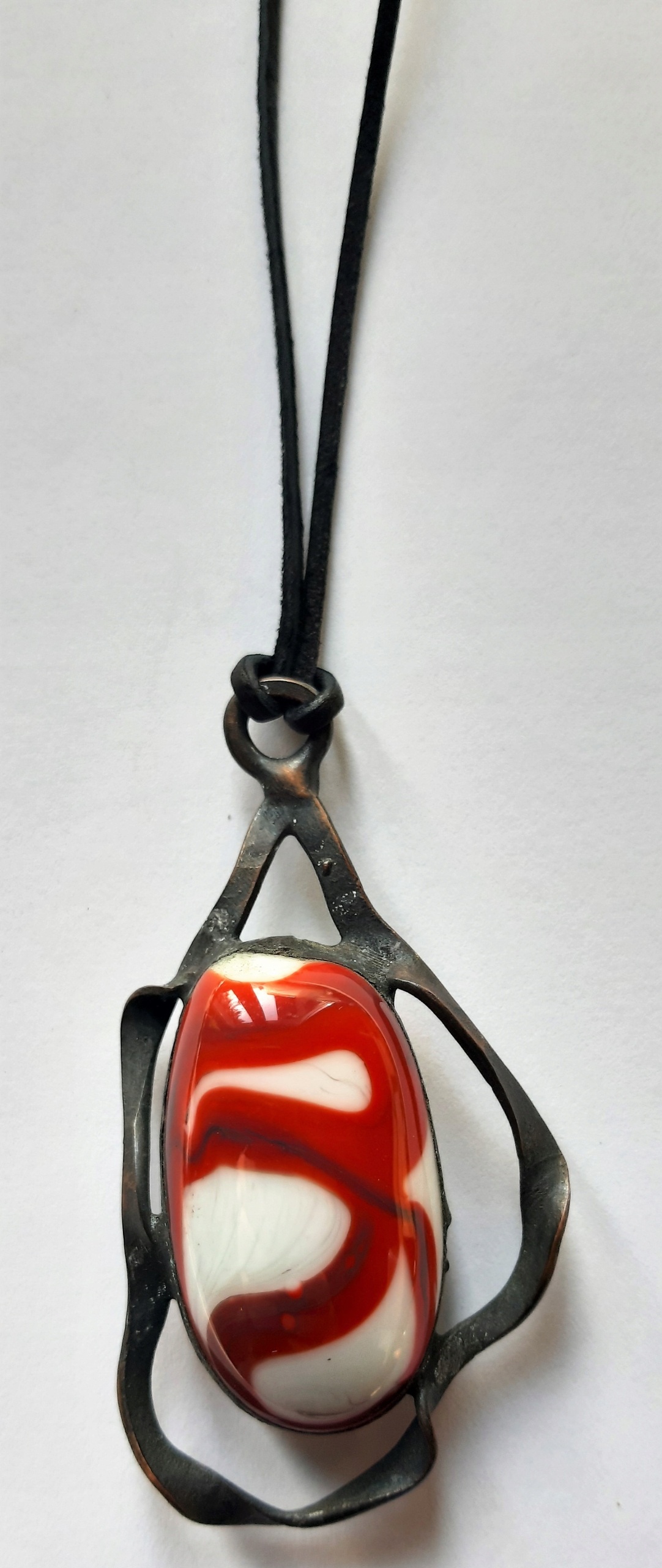 Skleněná visačka Metaloplastika a Sklo dárek