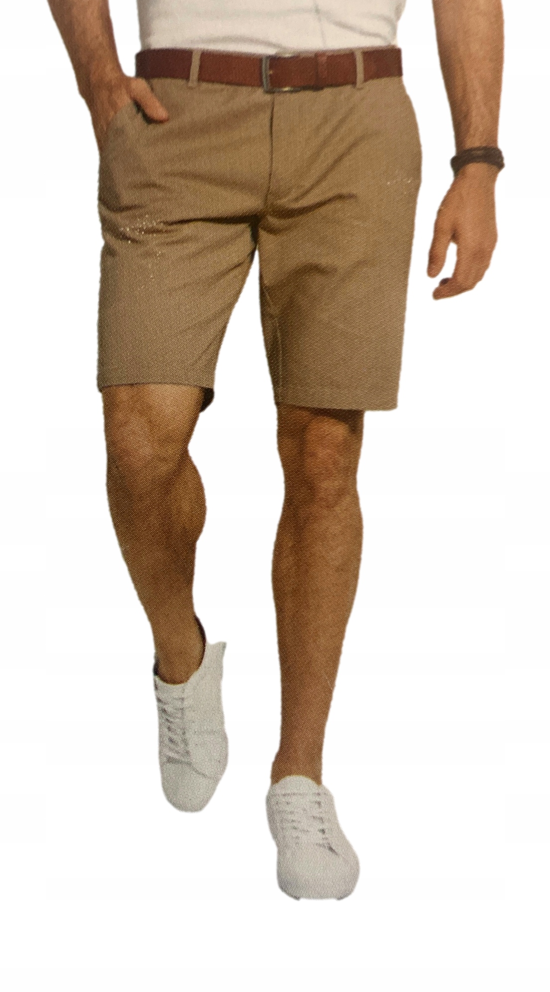 

Szorty Męskie spodenki Bawełna Beż *34