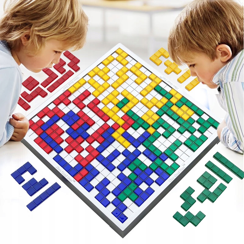 GRA STRATEGICZNA BLOKUS GRA PLANSZOWA GRA RODZINNA Prezent na Dzień Dziecka