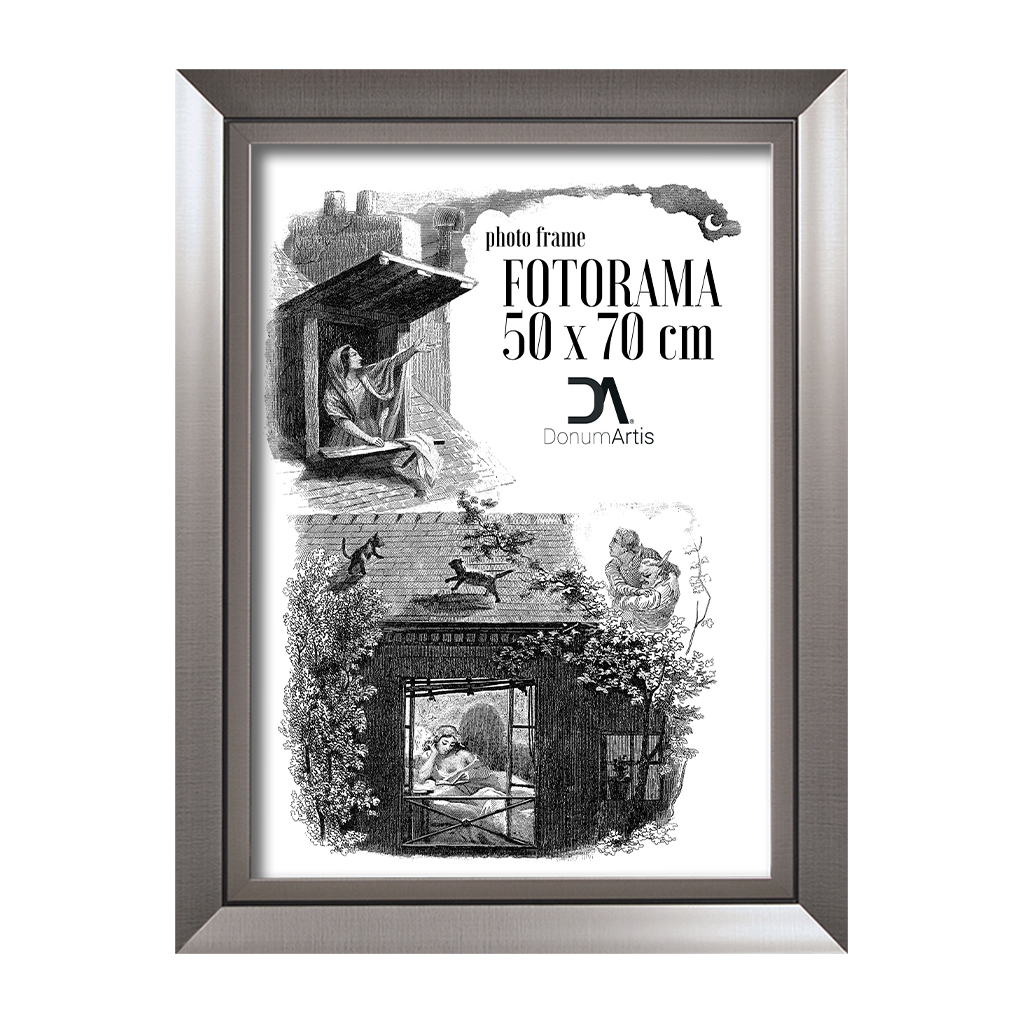 Fotorám Venice ocelový 50x70 na plakáty a obrazy