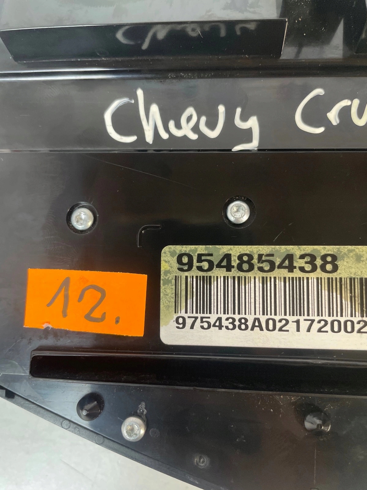Panel Radia Chevrolet Cruze