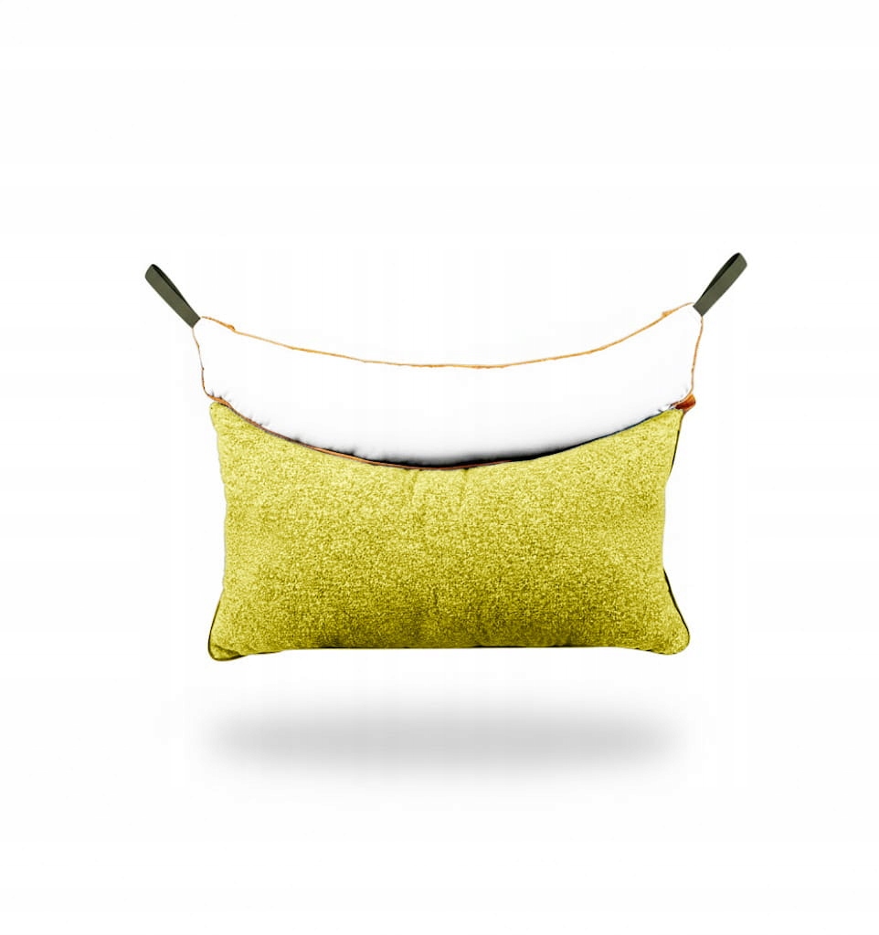 Ergonomická ortopedická poduška na spanie pod krk zelená