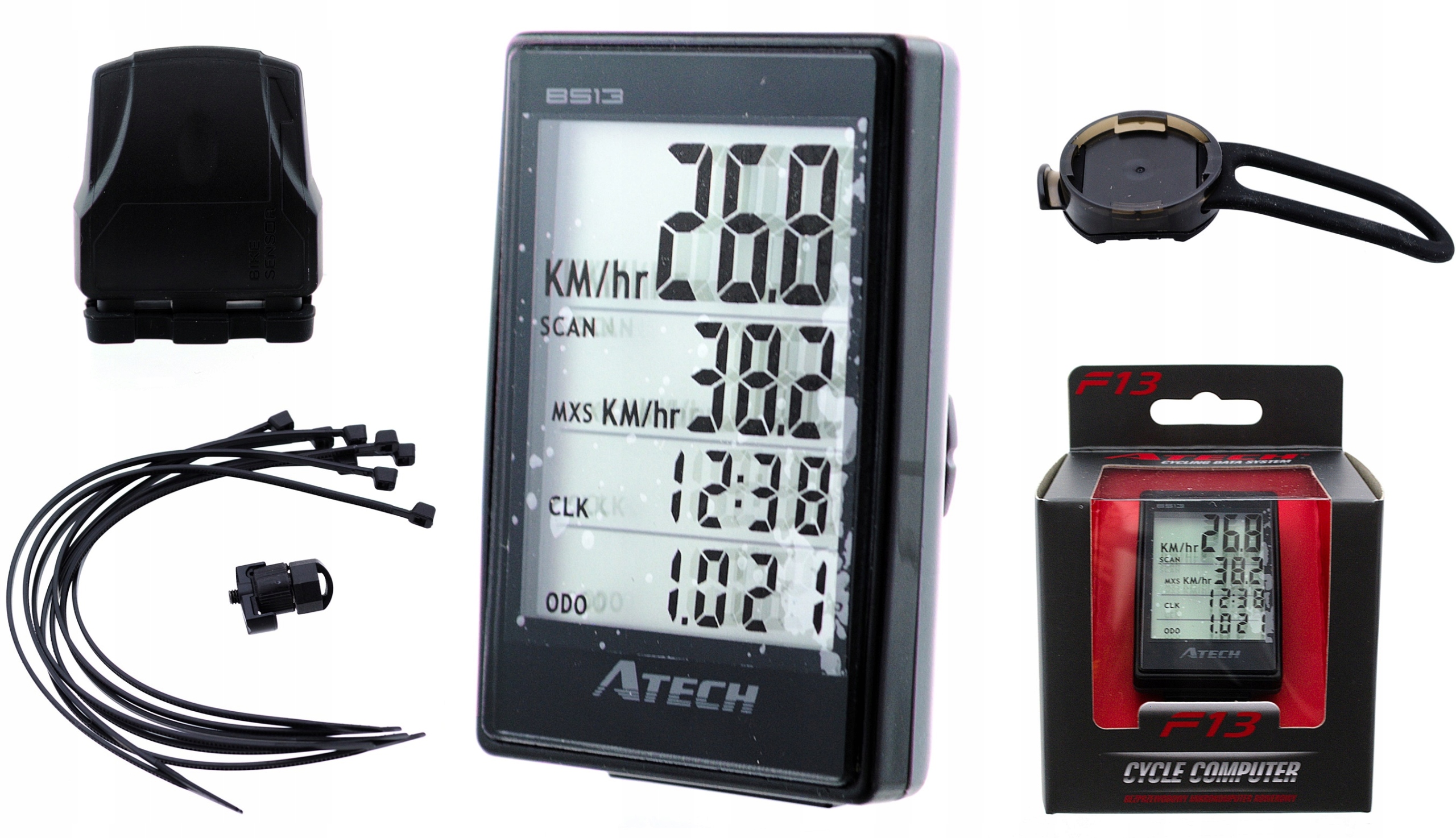 

Atech F13 Licznik Rowerowy Bezprzewodowy