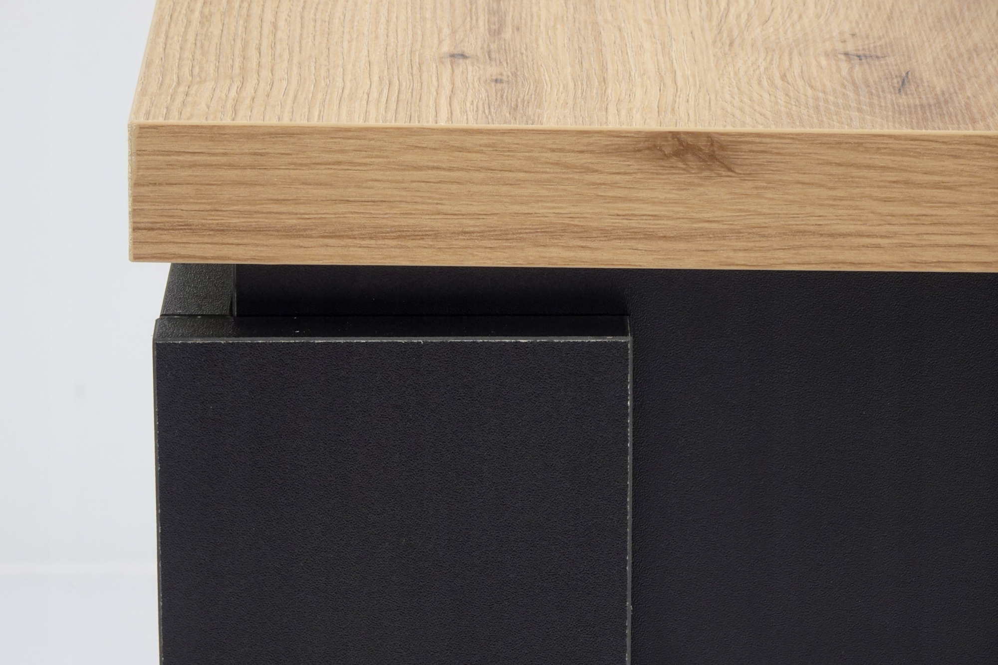 Zestaw 6 krzeseł i stół 80x140/180 cm BLAT ARTISAN Kolor korpusu krzesła buk jasny