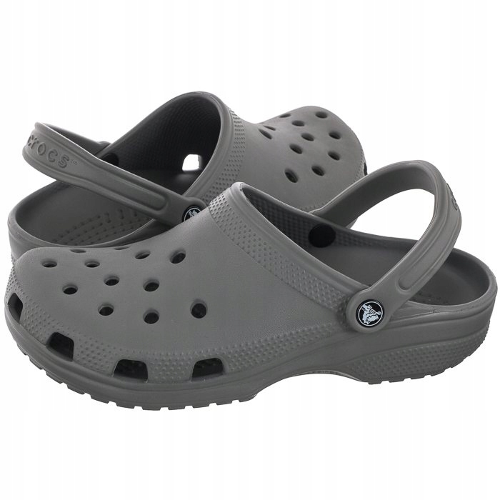 Klasické dámské Nazouváky s kapucí Crocs Classic Slate Grey 10001 Šedá