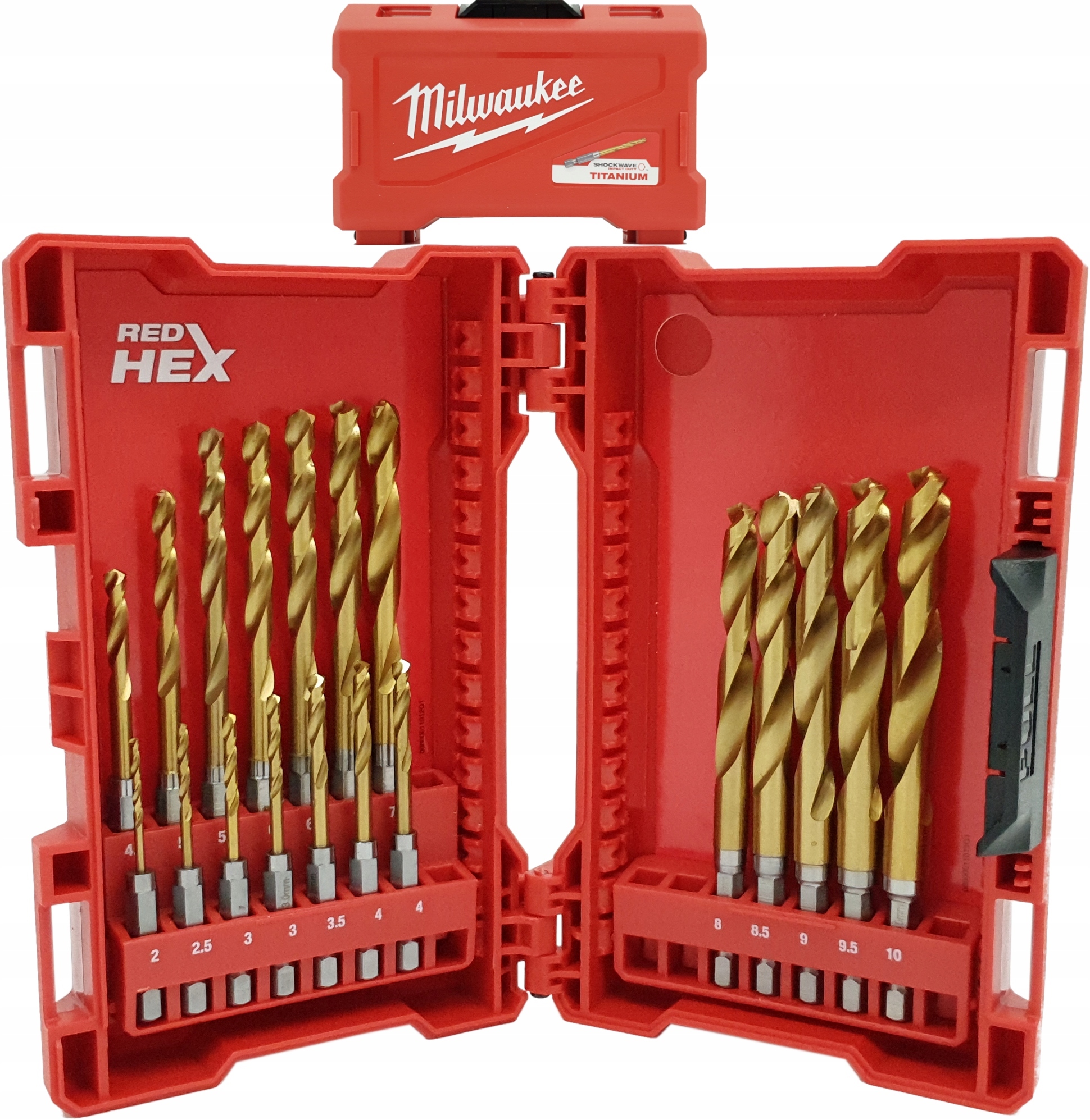 

Milwaukee Wiertła Do Metalu Hss-g Tin Hex 1/4 19el