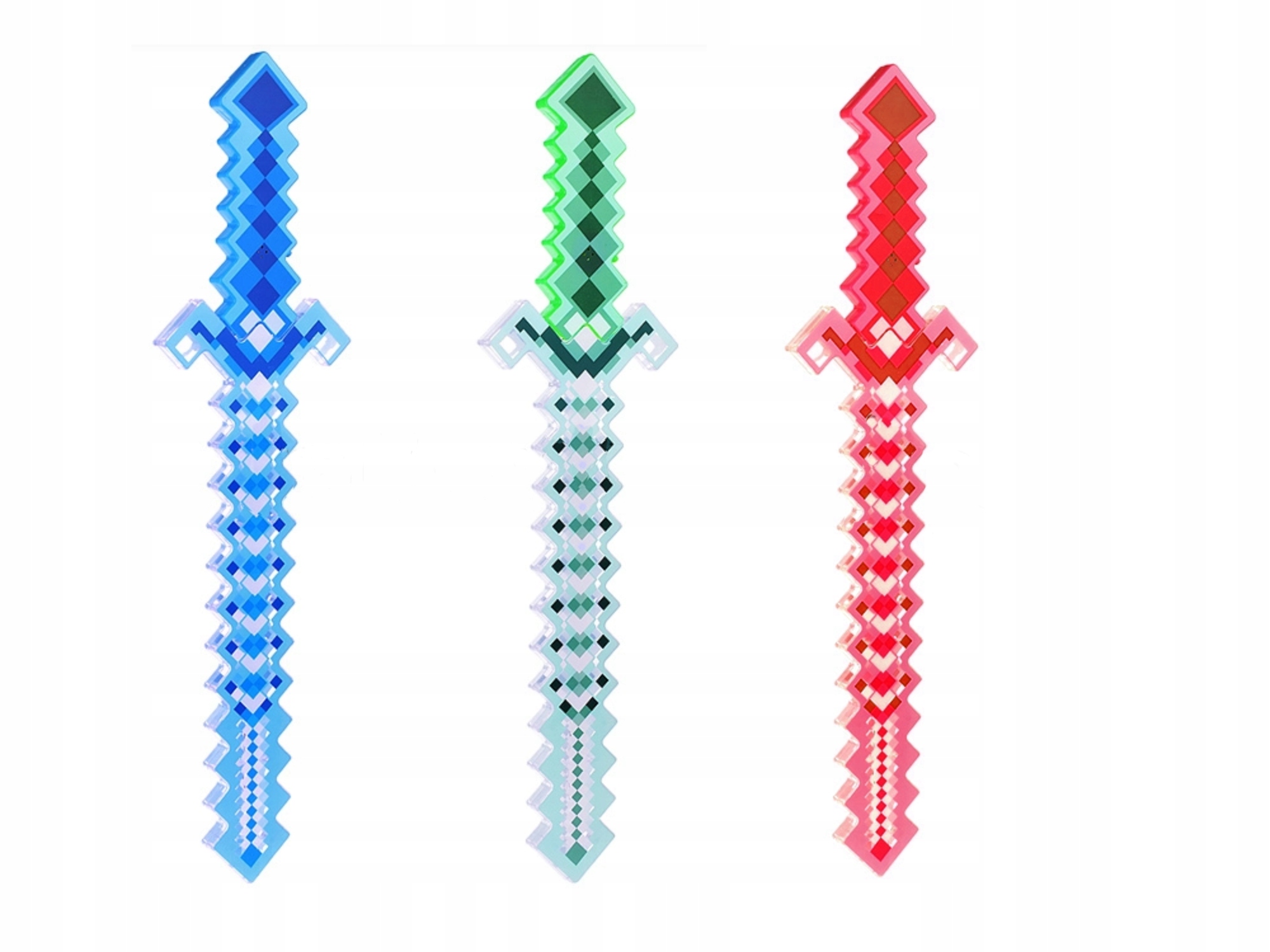 MIECZ DIAMENTOWY 58CM MINECRAFT LED DZWIĘK ZABAWKA ŚWIECĄCY GRAJĄCY NIEBIES Kod producenta MINECRAFT MIECZ NIEBIESKI