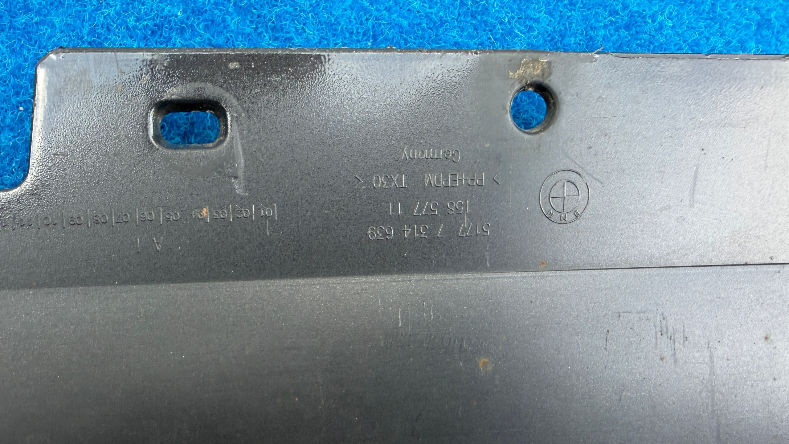 BMW 4 F36 GRAN COUPE left moulding threshold threshold left 51777374639 Z355K