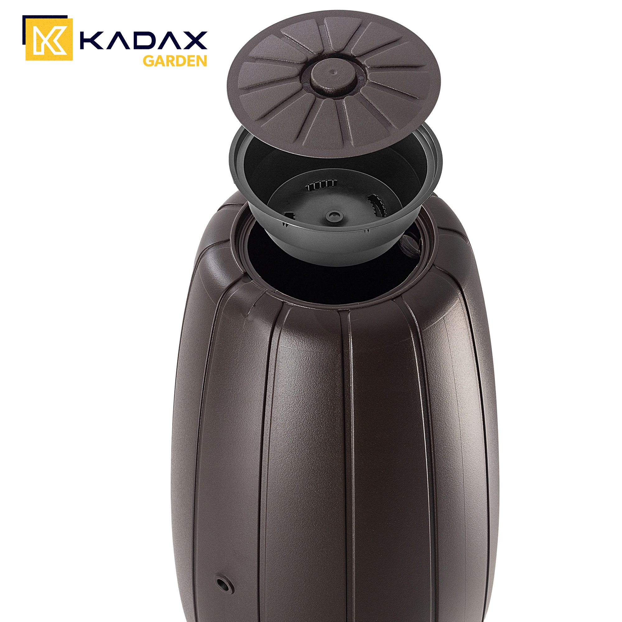 ZBIORNIK NA DESZCZÓWKĘ WODĘ BECZKA 200L DESZCZ POJEMNIK + KRAN Z DONICĄ 2w1 Kod producenta K9188