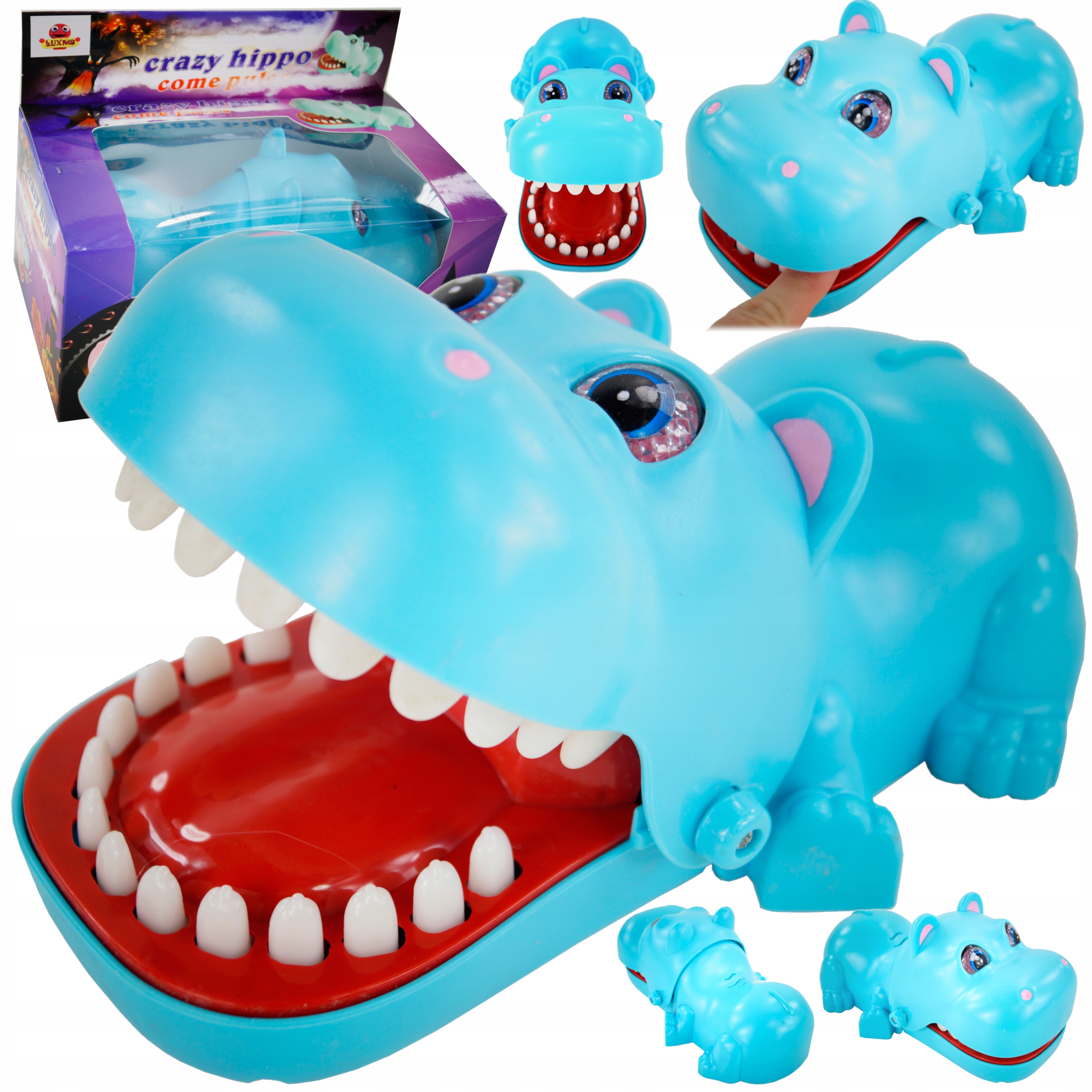 

Gra Szalony Hipcio U Dentysty Chory Ząbek HT247-2N