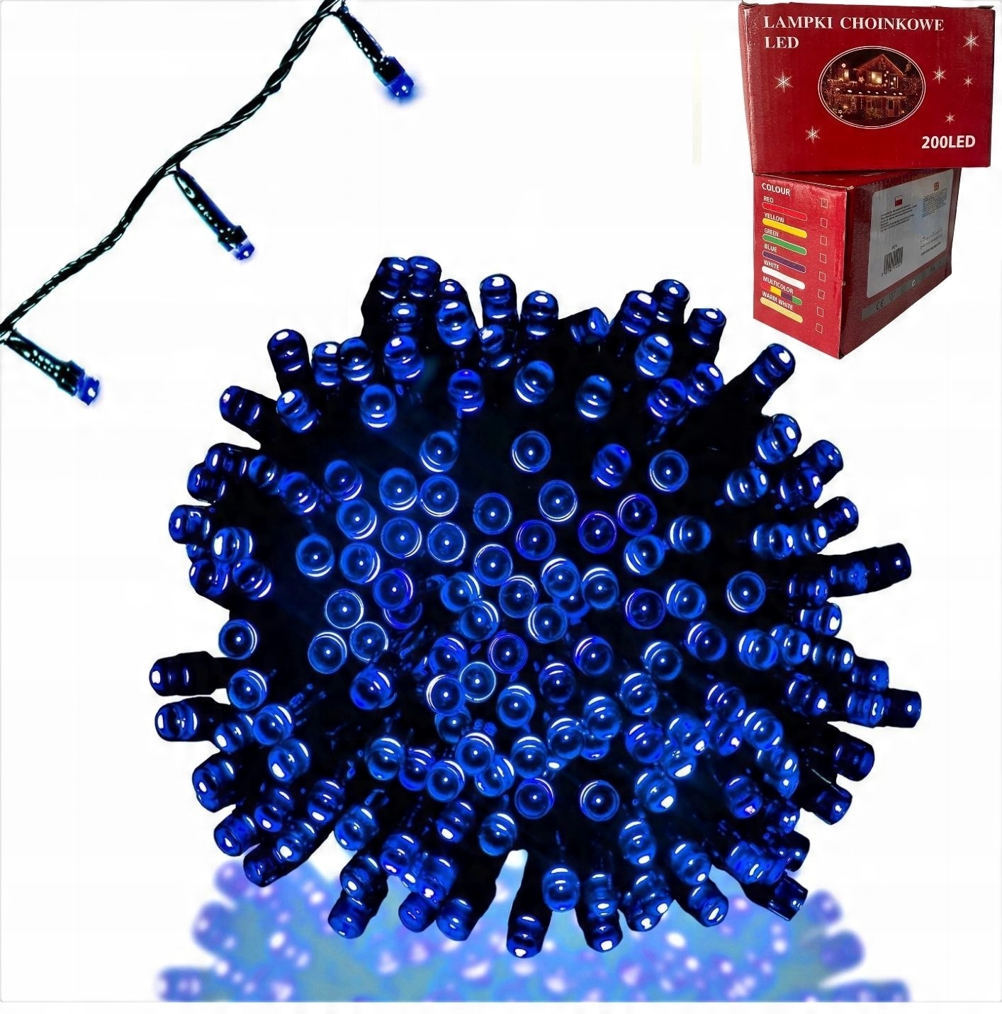 

Lampki Choinkowe zew/wew 300 Led Niebieski
