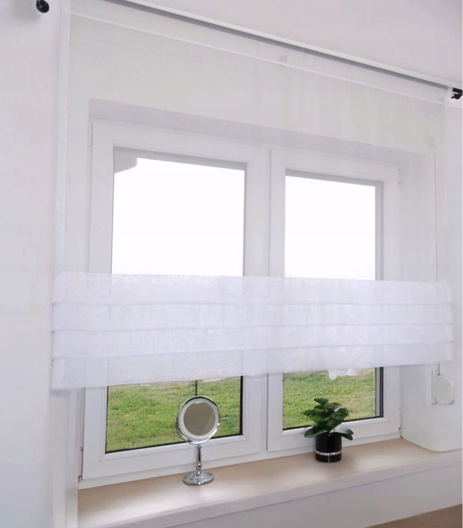 Záclona Panel Roletka Pokoj Kuchyně Voál 120x80