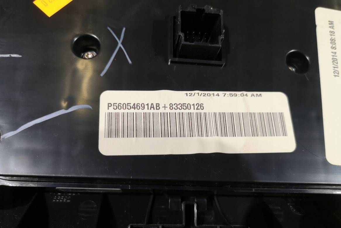 Panel radia klimatizaci Dodge Charger 2015+