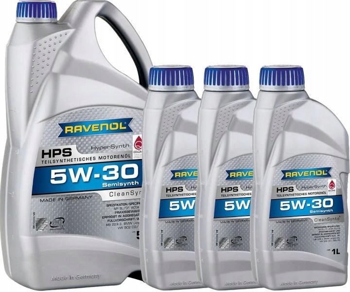 RAVENOL HPS CLEANSYNTO OLEJ SILNIKOWY 5W30 8L