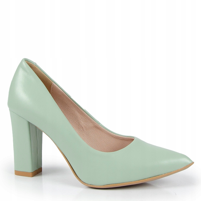 LaRoni E453 Čepice Kůže Zelená Mátová 41