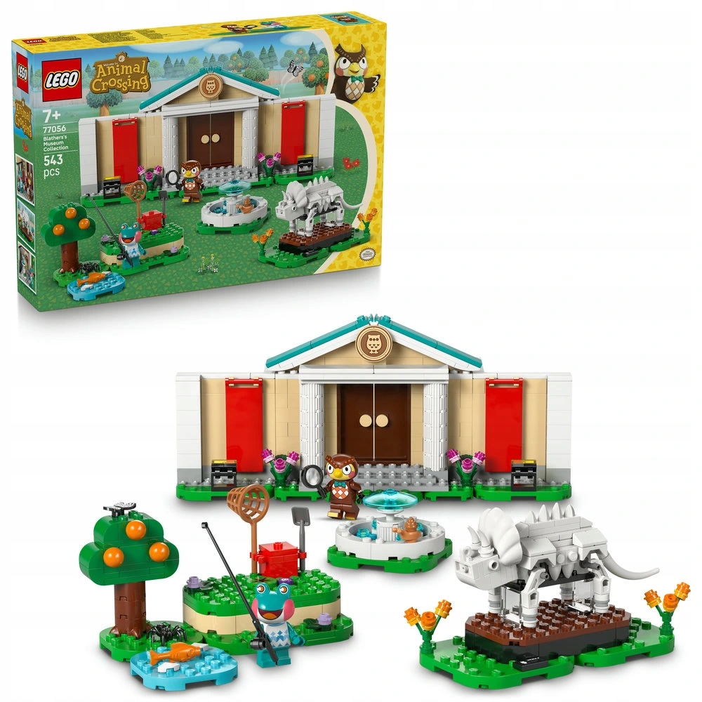 Lego Animal Crossing 77056 Blathers a jeho muzejní sbírka