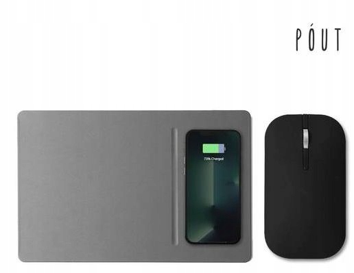 POUT Hands3 Pro Combo mysz, podkładka z ładowaniem Marka Pout