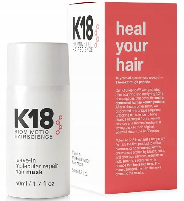 

K18 Maska Molecular Repair Hair 50ml w 4 Minuty