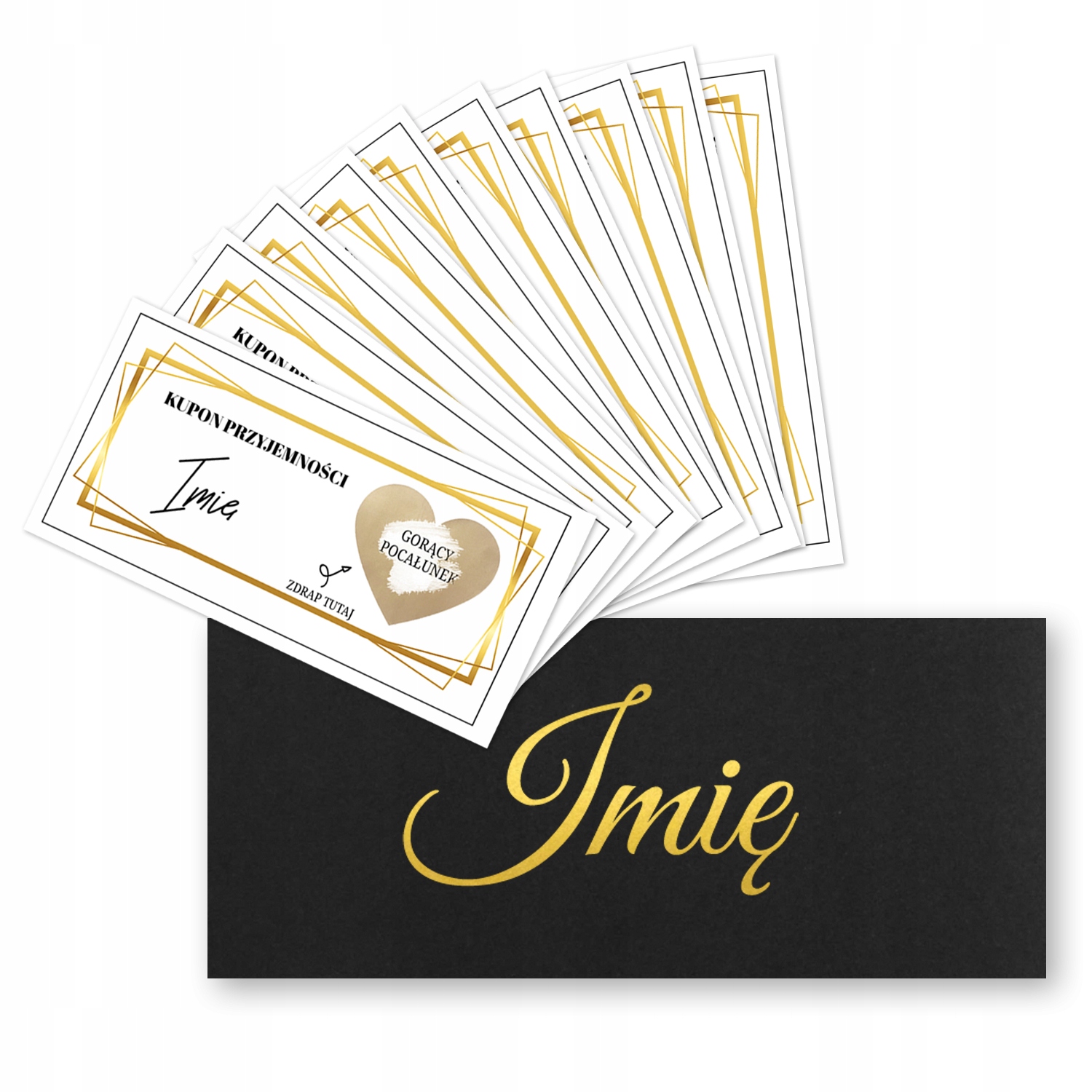 

Zdrapki Kupony Przyjemności Imienne