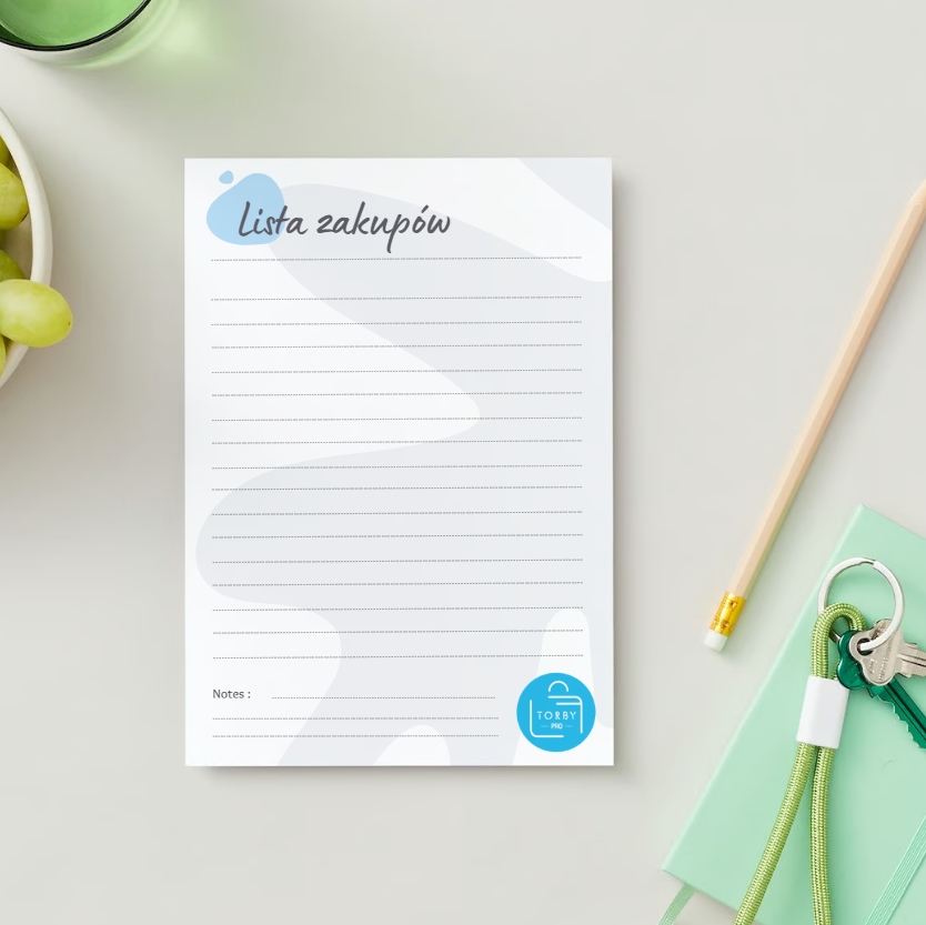 TORBA bawełniana ECRU z nadrukiem CYTRYNKI serce siatka na zakupy z bawełny Wielkość duża (mieszcząca A4)