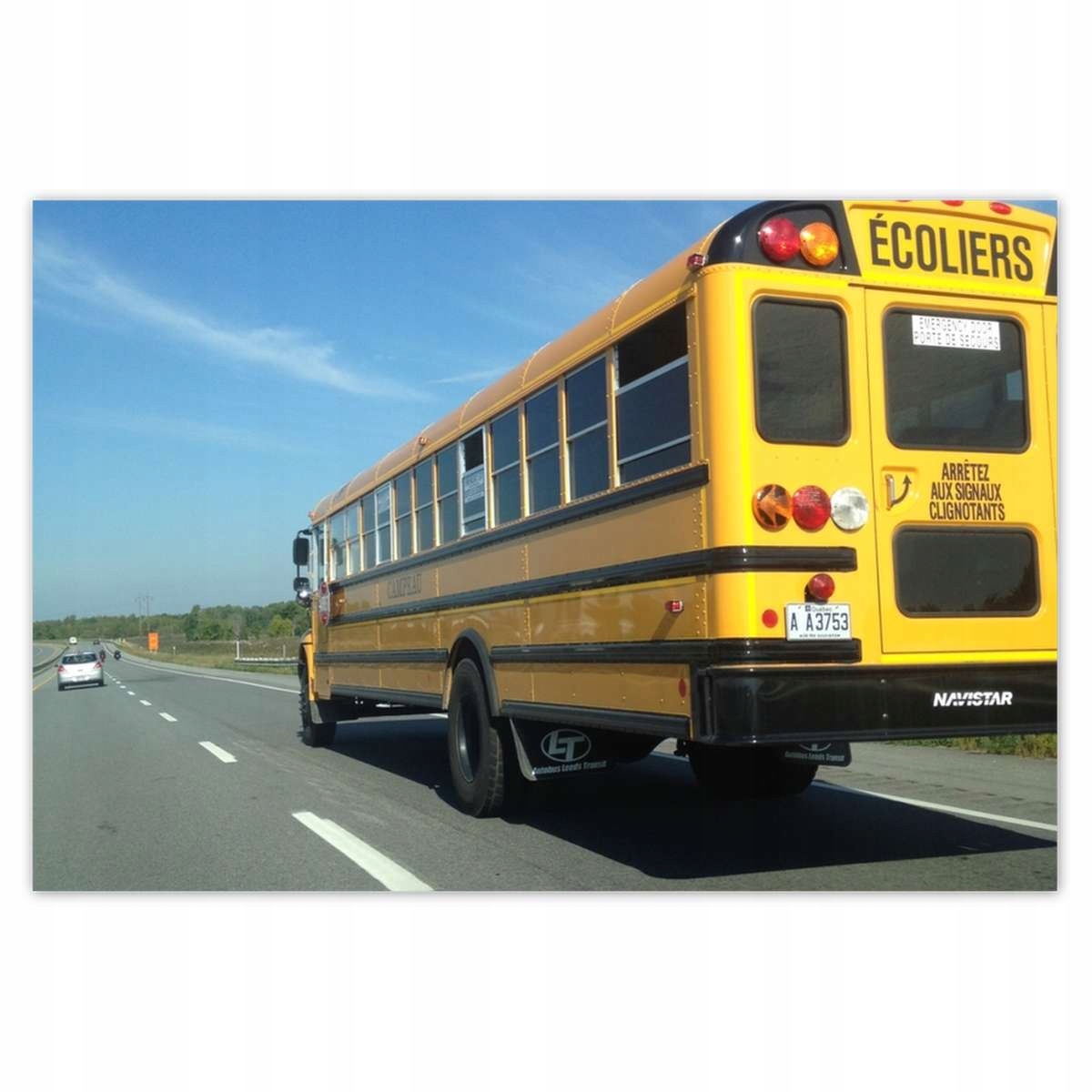 Plakáty 200x135 Žlutý Schoolbus