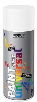 

Spray Emalia Uniwersalna Biodur 400ml Biały