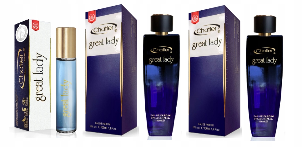 Chatler Great Lady 2x100 ml 30 ml Edp Set