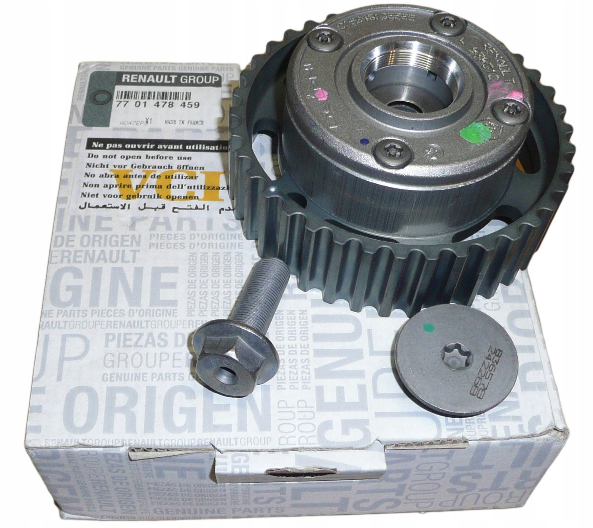 7701478459 - КОЛЕСО ИЗМЕНЕНИЯ ФАЗ ГАЗОРАСПРЕДЕЛЕНИЯ RENAULT 2.0 16V ORG