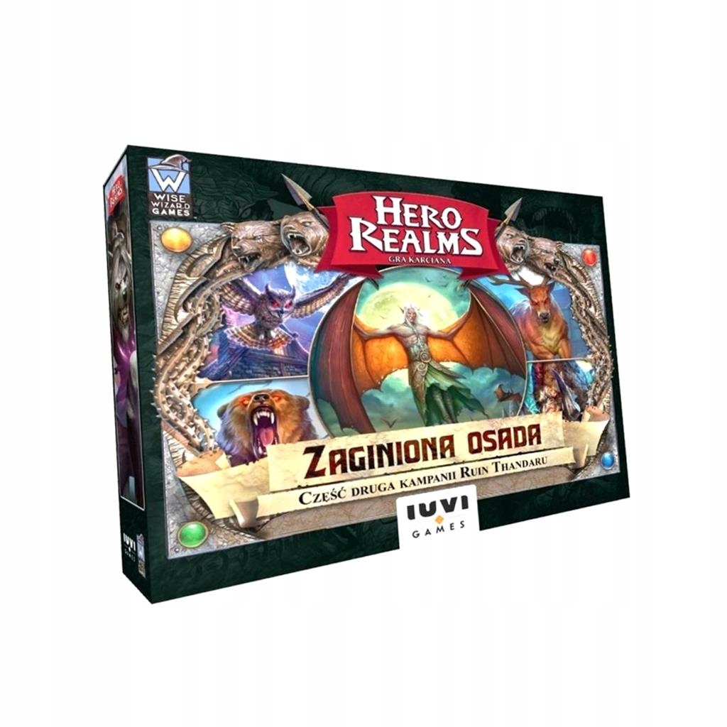 HERO REALMS: ZAGINIONA OSADA IUVI GAMES