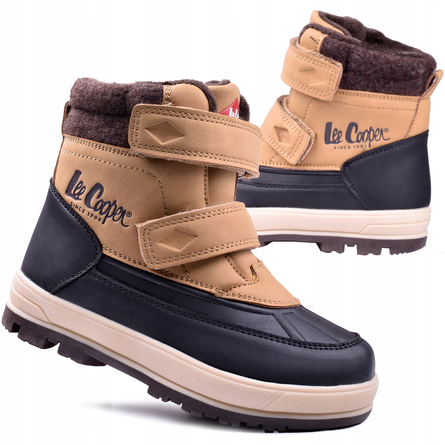 Śniegowce Dziecięce Lee Cooper ocieplane zimowe trapery sportowe 2059 r.32