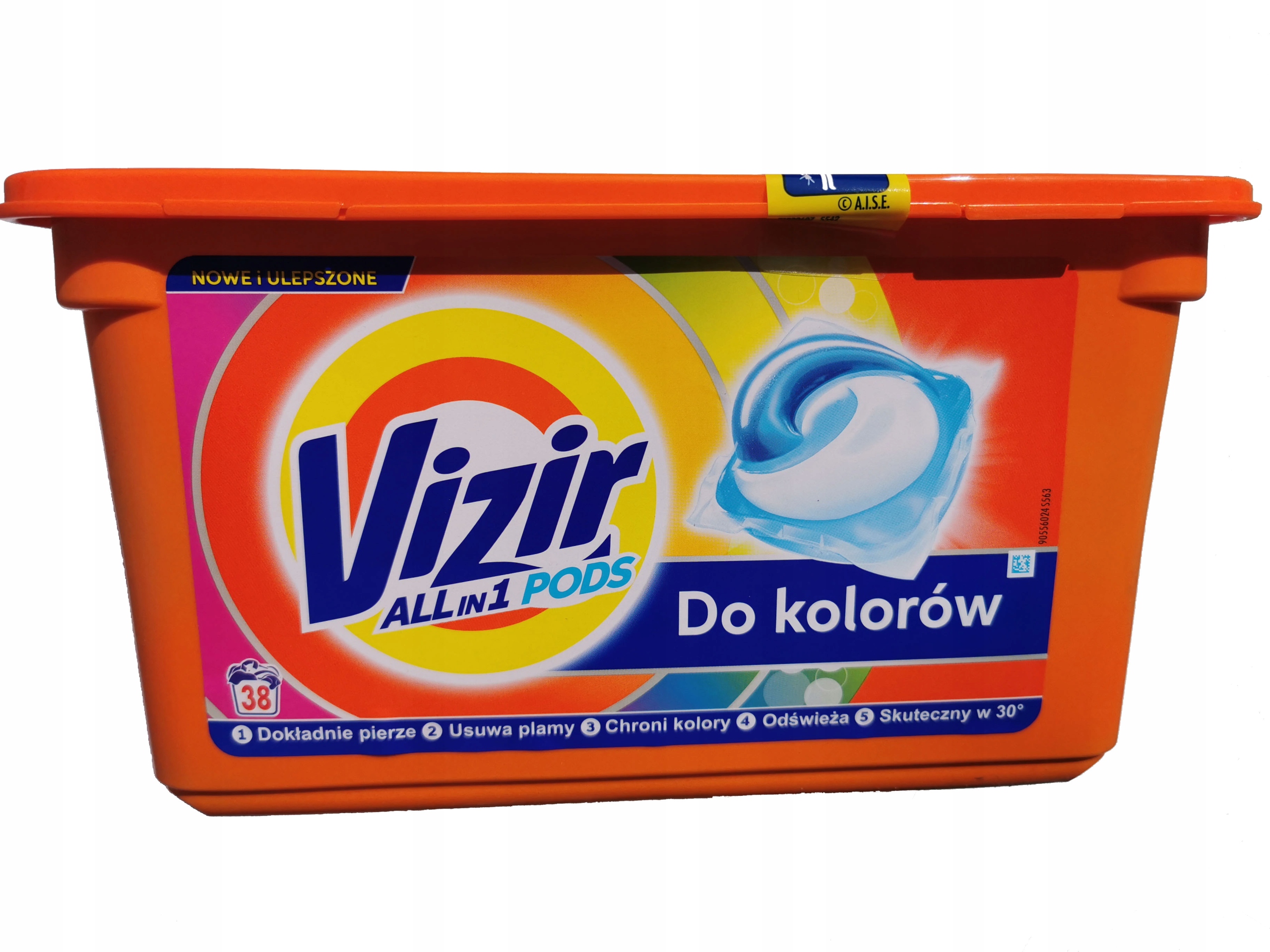 

Vizir All in 1 Kapsułki do Prania Kolor 38 szt.