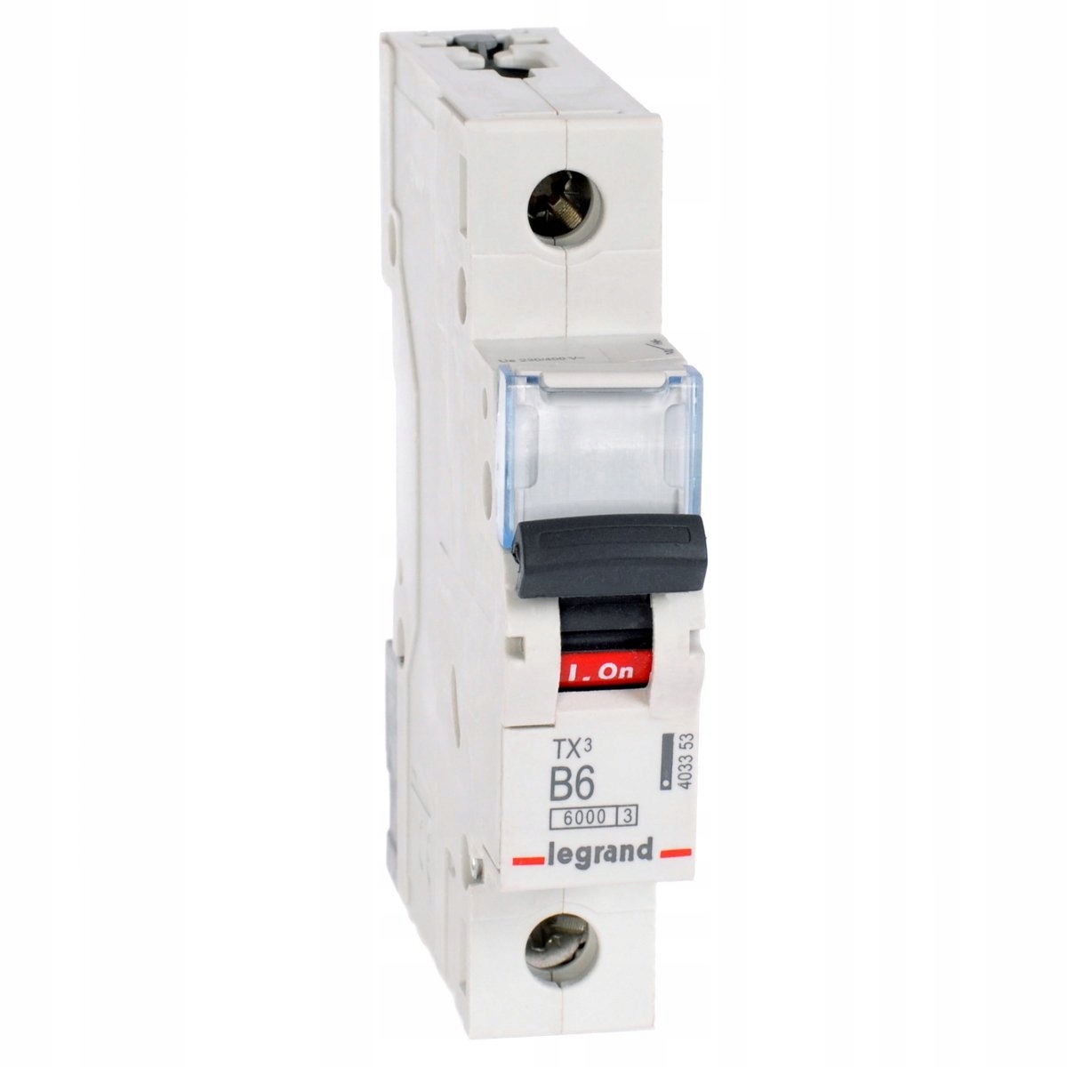 

Wyłącznik nadprądowy 1P B 6A Ac S301 TX3 403353