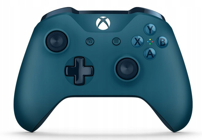 105. PAD KONTROLER XBOX ONE SERIES S X PC TURKUSOWY / MORSKI ORYGINAŁ
