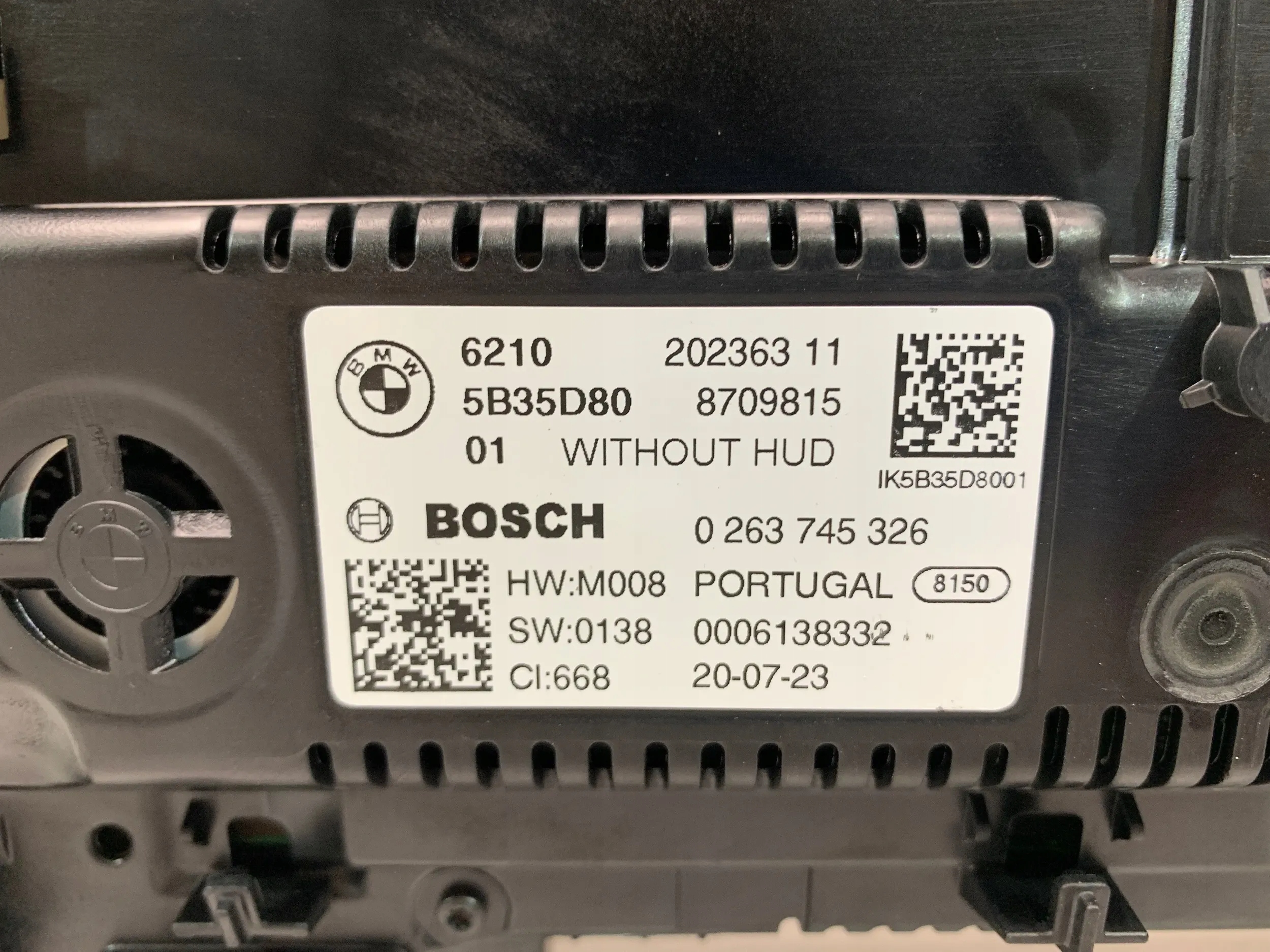 BMW X3 G01 Screen Kombiinstrument Tacho - Thumbnail 5