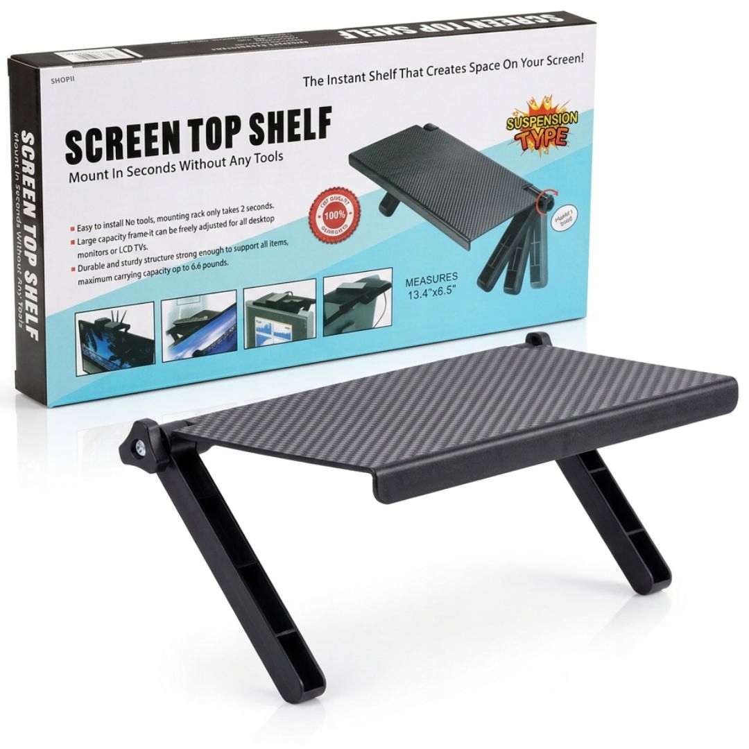 ПОЛКА НАКЛАДНАЯ ТВ МОНИТОР ДЕРЖАТЕЛЬ ТВ ПРИСТАВКА DVB-T УНИВЕРСАЛЬНЫЙ