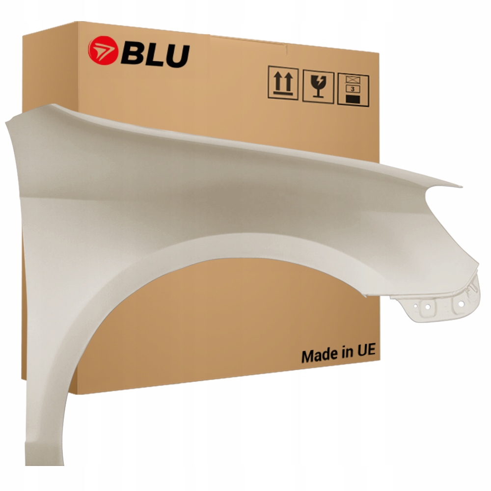 Blu Blatník Vw Golf VI 6 LR7L pravý stříbrný 08-16 přední hatchback pozink