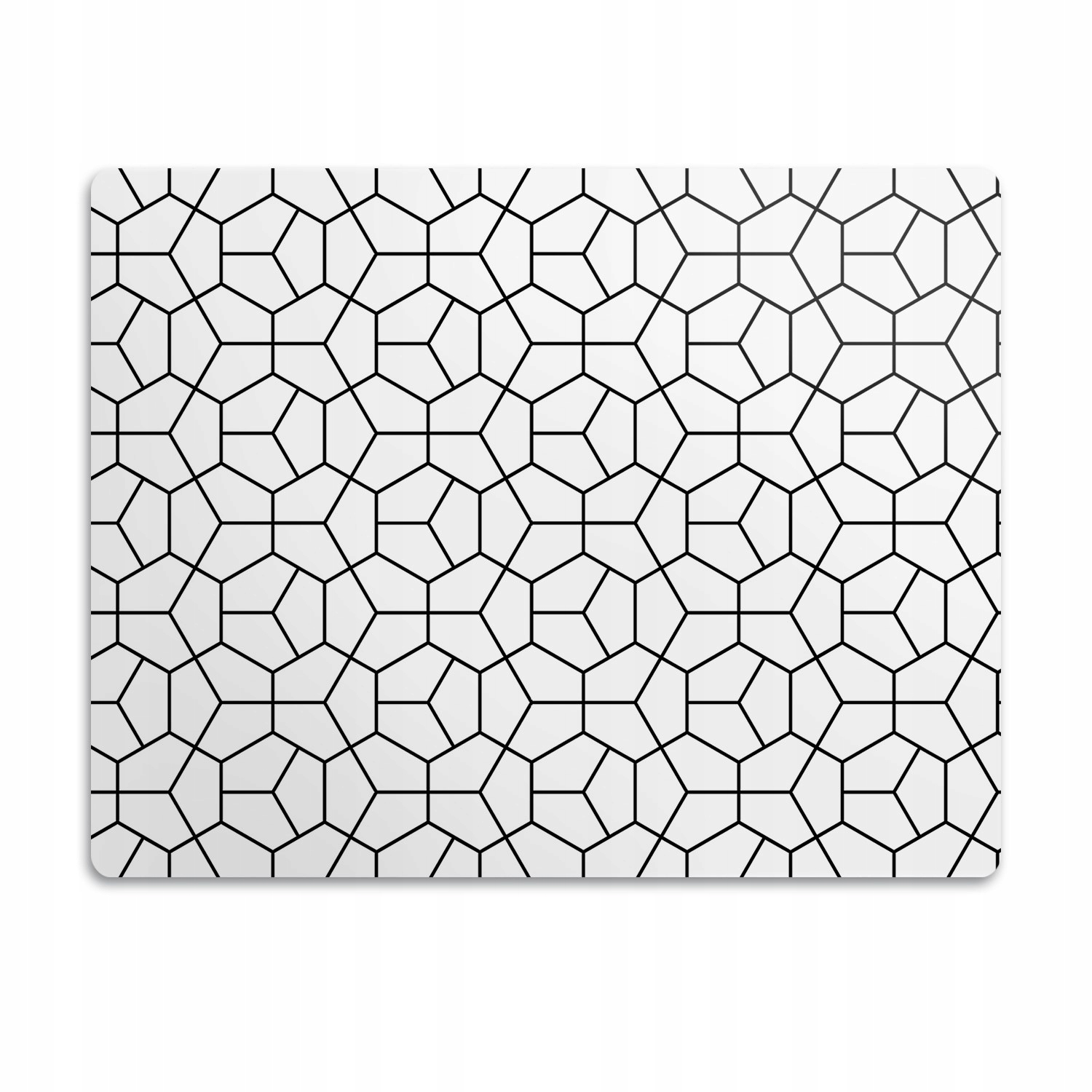 Levně Pod misku podložka pro psa Geometrické postavy 60x40cm