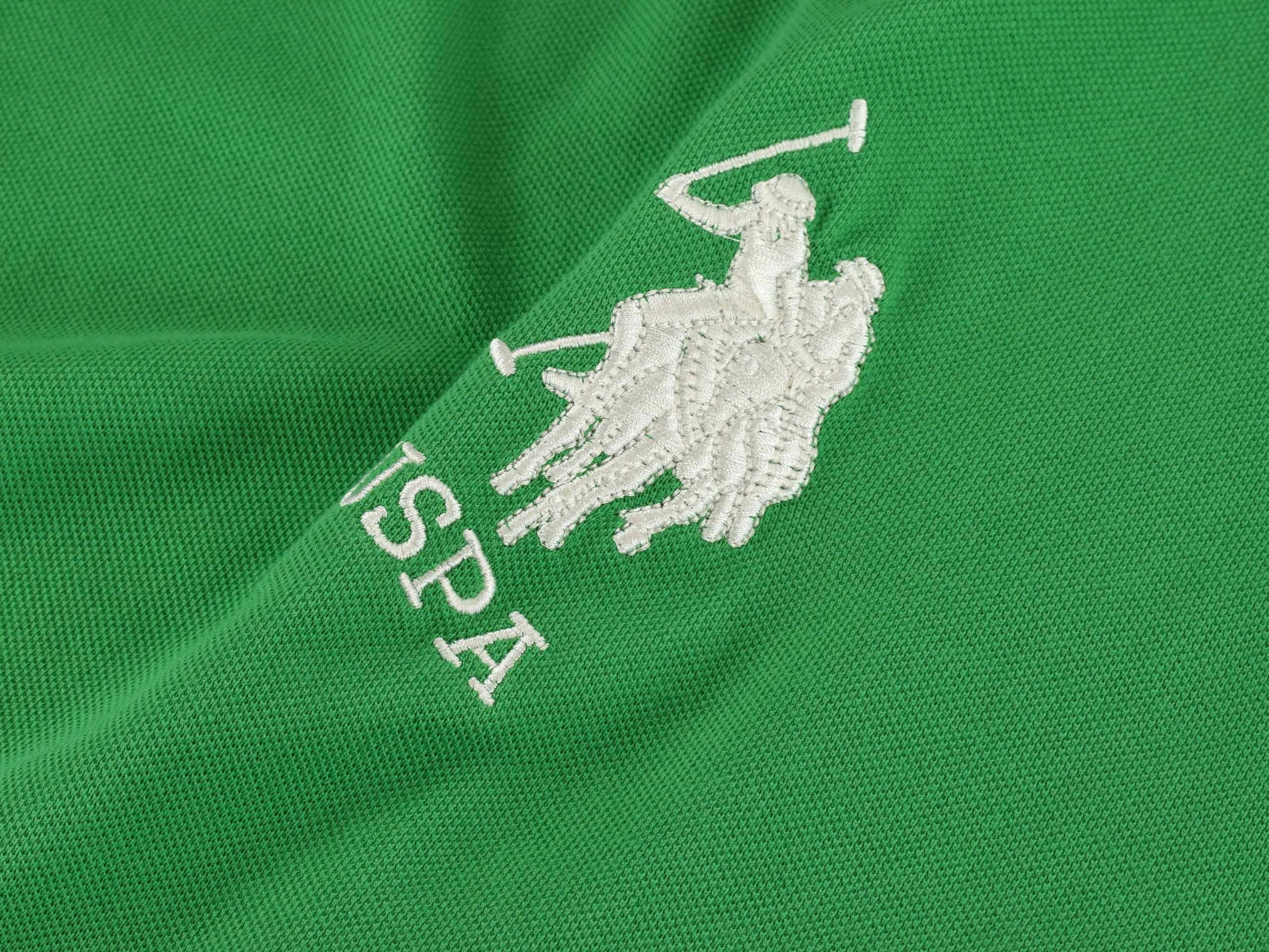 U.S. POLO ASSN. MĘSKA KOSZULKA POLO FERY 197 65119 41029 342 MĘSKA POLÓWKA Wzór dominujący bez wzoru