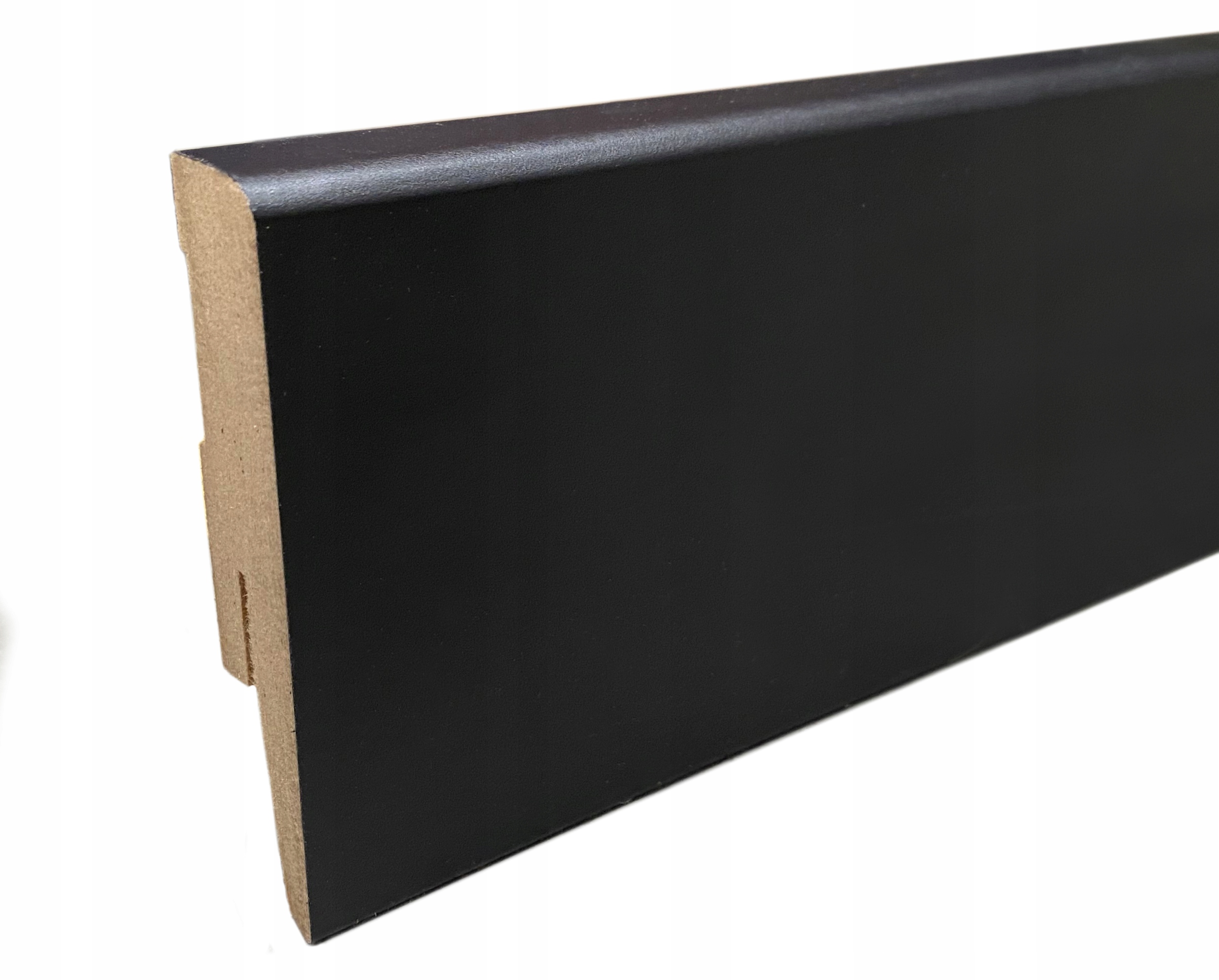 

Listwa przypodłogowa Mdf 8 cm czarna Cokół